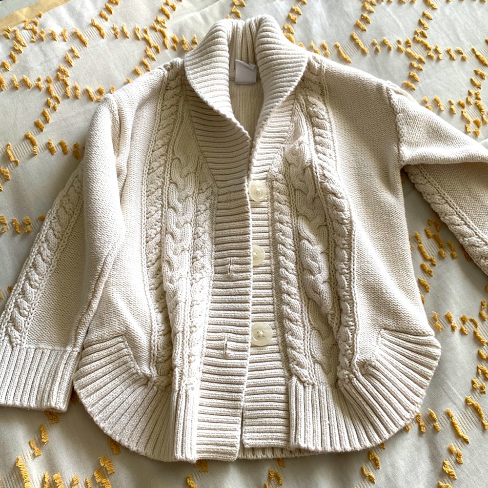 Beige cardigan